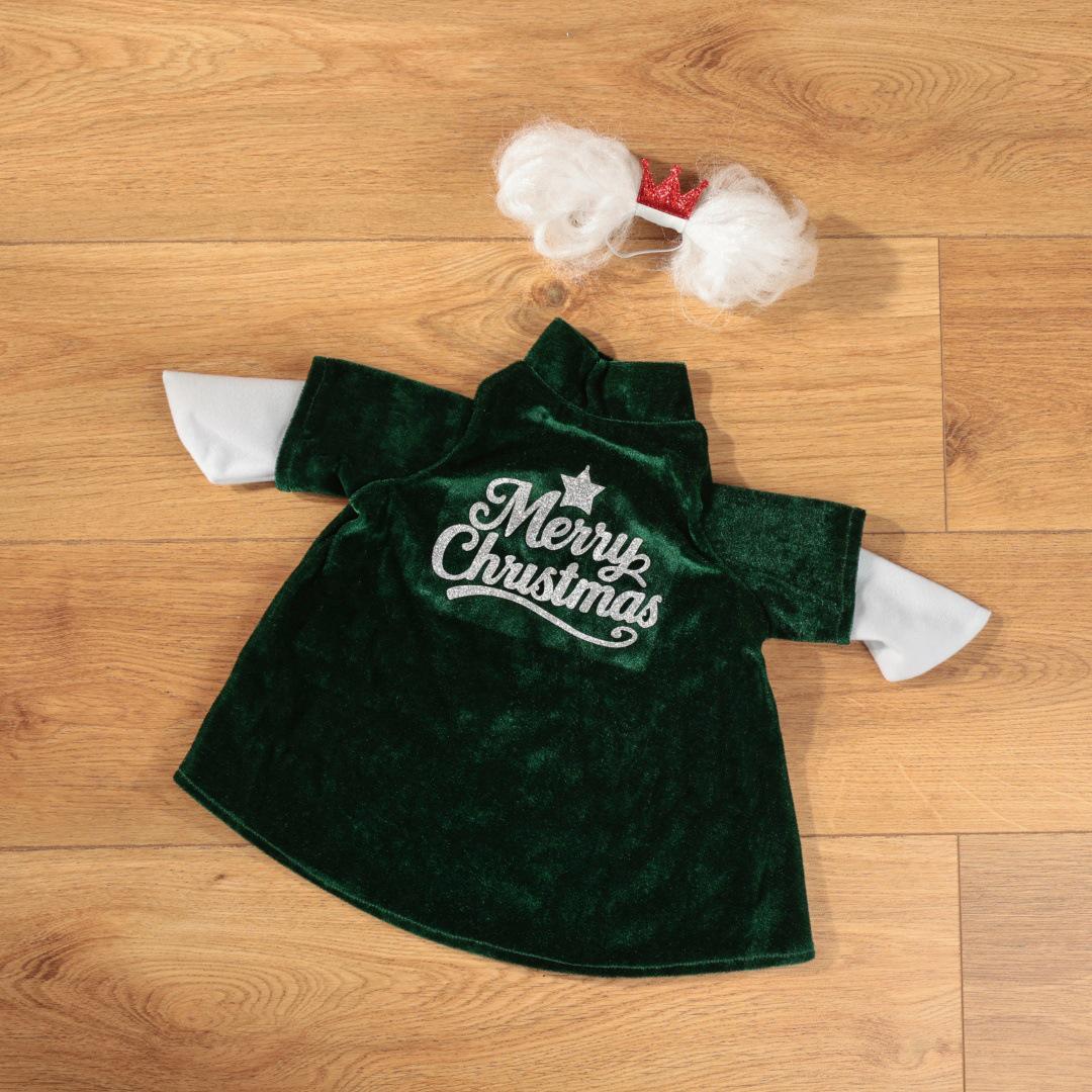 

Большой Белый Гусь Санта Клаус Рождественское Украшение для Крыльца и Костюм Green