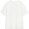 Li Ning Sport Trend Serie Lässig Minimalistisch Einfarbig Rundhals Pullover Locker Kurzarm T-Shirt Damen T-Shirts Off-White AHSV192-1