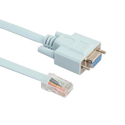 5ft 9Pin DB9 Seriële RS232 naar RJ45 Cat5 Ethernet Console Rollover-kabel voor Cisco