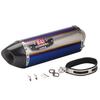 Stainless Steel Motorcycle Exhaust Muffler Pipe Refit Tailpipe for Yoshimura
