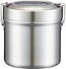 Skater Isoliertes Lunchbox, Schüsselform, 600ml Kleine Kapazität, Edelstahl Lunchbehälter, Vakuumisoliert, Basic STLB1AG-A