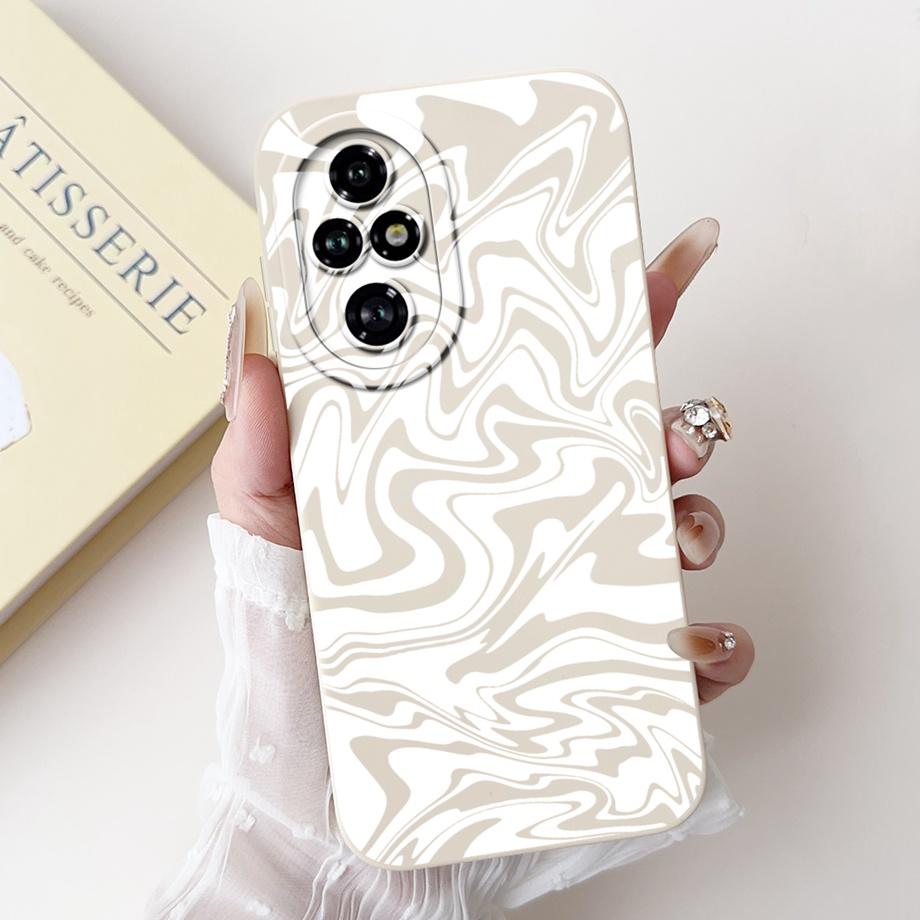 Für Honor 200 Pro 200 Lite Honor200 Hülle Abdeckung Weiches Silikon TPU Blume Schmetterling Girly Mode Malerei Honor 200Lite 200Pro