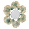 Wall Mirrors Modern Simple Decorative Wear Resistant Colorfast Ginkgo Leaf Wall Mounted Mirrors for Bedroom Living Room