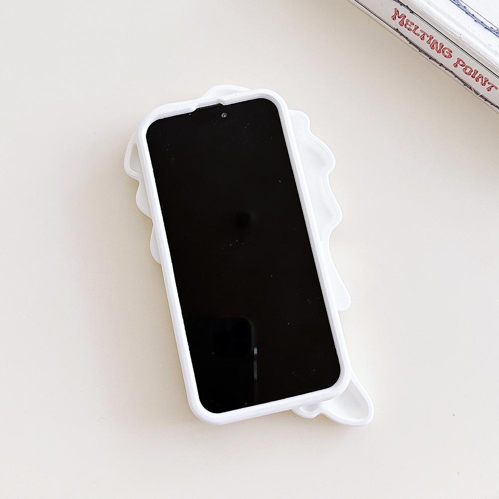 Custodia Antiurto ad Ali d'Angelo 3D Cartone Animato Frantumabile Silicone Morbida Per iPhone 17 Air 16 15 14 13 12 Pro Max Custodie per Telefono