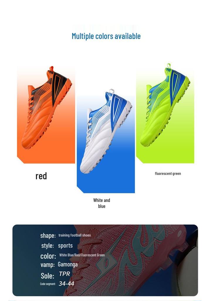 Chenma Unisex Outdoor Non-Slip Football Shoes for Adults & Youth