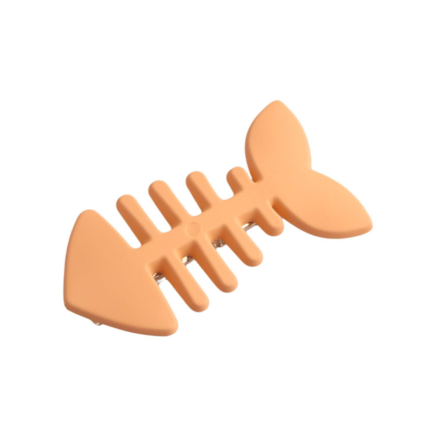 

Cute Matte Fishbone Hair Clips, Small Barrettes for Women & Girls, Bangs Side Hairpins Styling Hair Accessories
