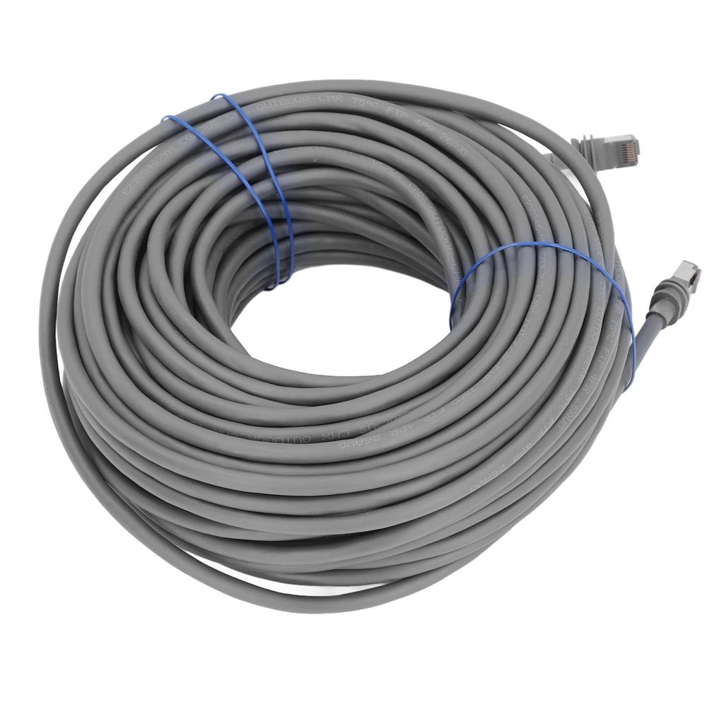 Rectangular Satellite Cable Waterproof High Speed Performance 150ft Satellite Extension Cord for