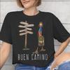 Men Women Camino de Santiago 2026 T Shirt Cotton Graphic Printed TShirt Clothing Outfits