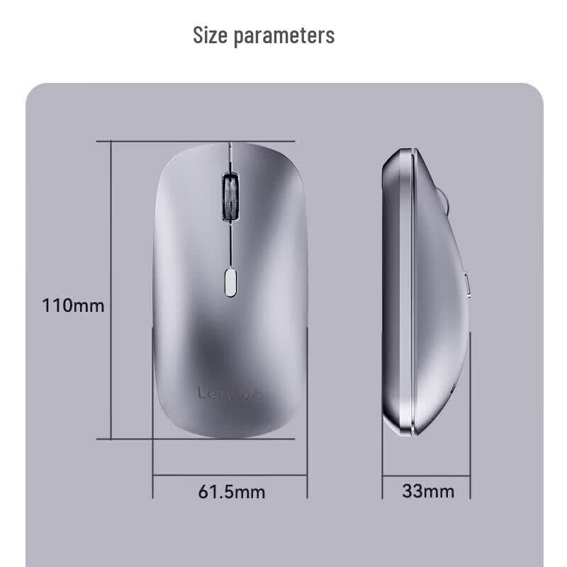 Lenovo M31 Wireless Ergonomic Mouse