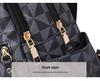2025 Retro Floral Women's Backpack: Large Capacity Fashionable Schoolbag