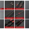 Spinning Casting Dual Use Fishing Rod 1.65m 2 Section Fiberglass Lure Tackle for Beginner and Pro Anglers