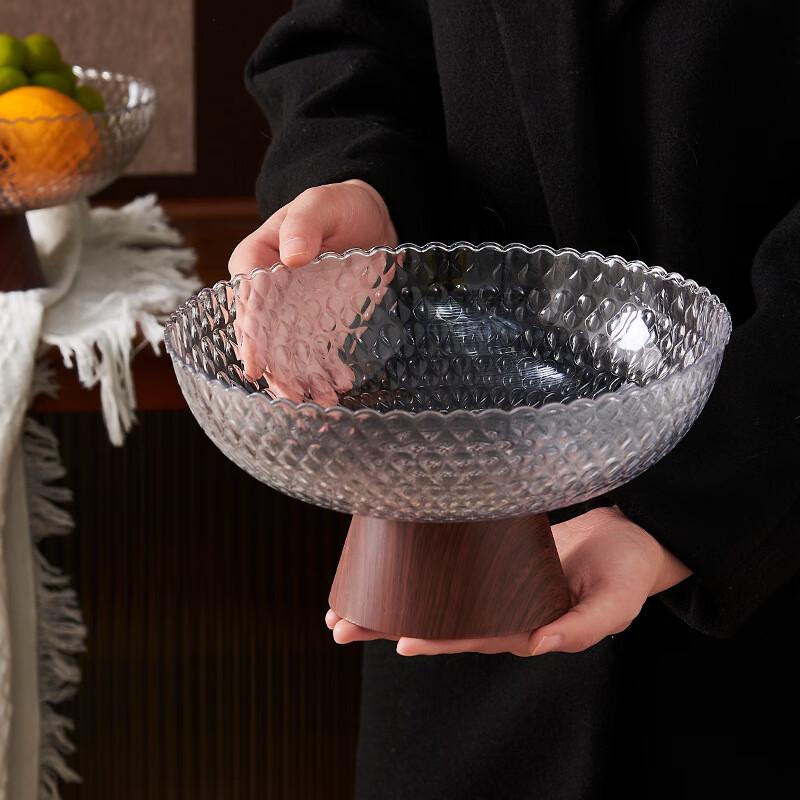 Yangge Mid-Century Style Elevated Plastic Fruit Bowl