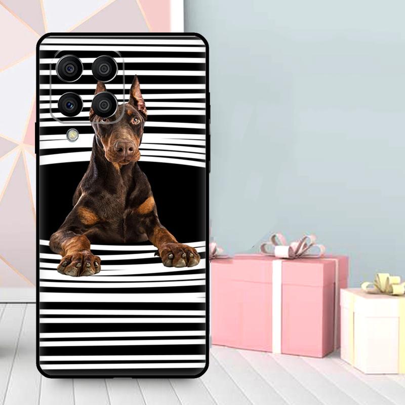 Dachshund Doberman Dog Case For Samsung Galaxy M36 M12 M52 M06 M16 M56 M33 M15 M55 M31 M13 M14 M53 M32 M35 M34 M54