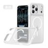 Applicable iPhone17ProMax Elfa Magnetic Bracket Mobile Phone Case Suction Apple 16Pro Frosted Protective Case