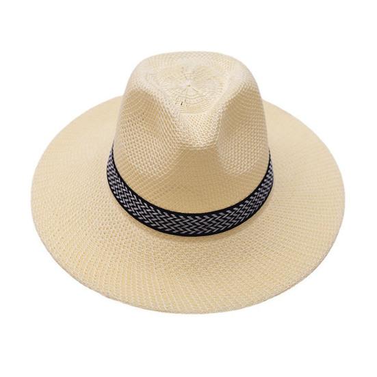 

Sun Hat with Wide Brim Retro Hat Sun Protection Breathable Mesh Design Foldable Hat for Travel Outdoor Fishing бежевий
