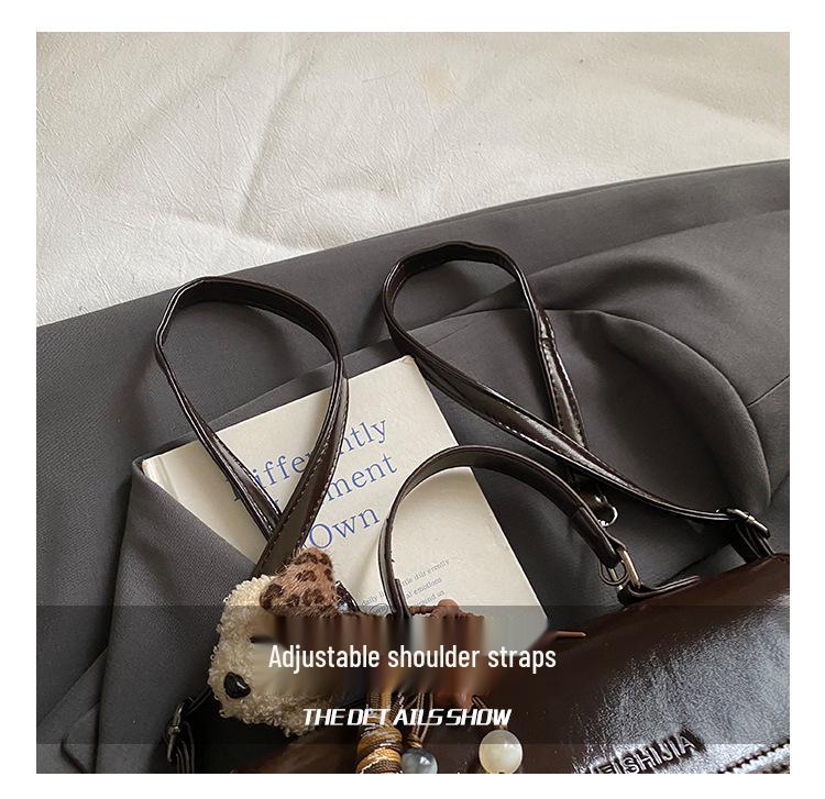 2025 Herbst/Winter Hochwertiger Rucksack mit Matt-Finish | Lässig, Vielseitig, Retro Schulstil Umhängetasche