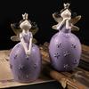 Top Quality Angel Girl Shape Casting Silicone Mold Aromatherapy Candle Mold for Garden Decorative Ornaments Plaster Cement