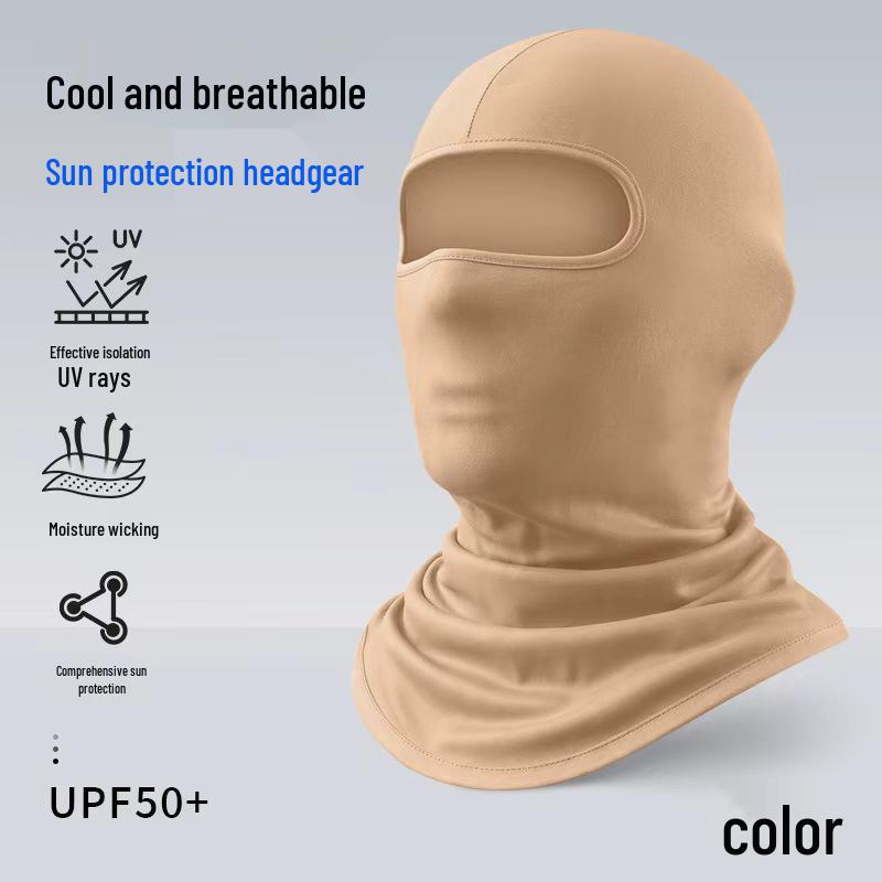 Grenzüberschreitender Gesichts- und Halsschutz-Pullover Eisseide Motorradmaske