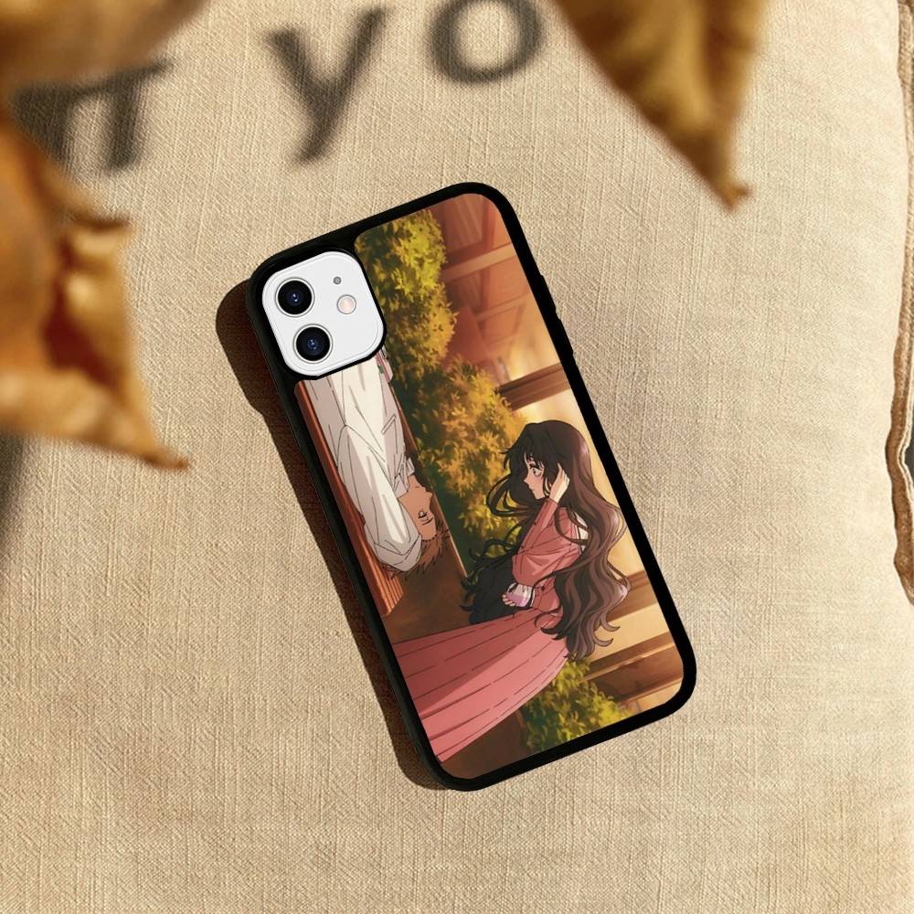 Anime Cute Kaoruko And Rintarou Phone Case For iPhone 17 16 15 14 13 Plus 12 11 Pro Max PC+TPU Cases Back Cover