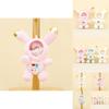Charming Astronaut Plush Keychain Space Bunny Doll Backpack Decoration