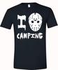 I Love Camping Jason Halloween Short Sleeve T-Shirt