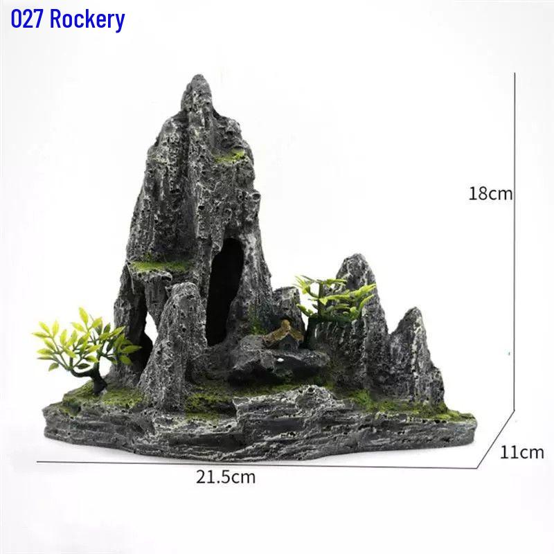 Aquarium Landscape Rockery Stone Decoration for Medium and Small Tanks