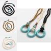 Bohemian Style Waist Rope With Tie Knot Closure For Casual Summer Outfits