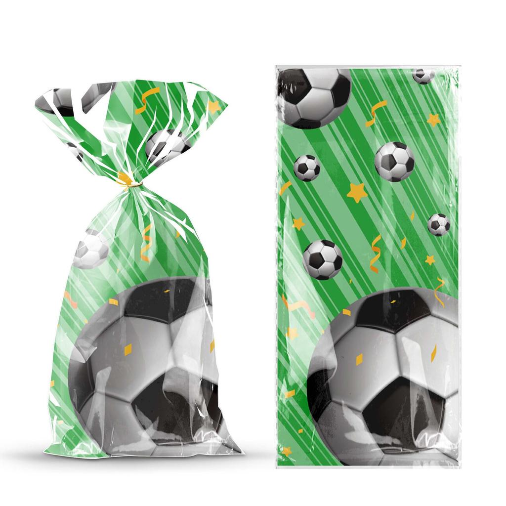 Champions League & World Cup Themed Candy Bags - 4-Piece Set for Football Parties
