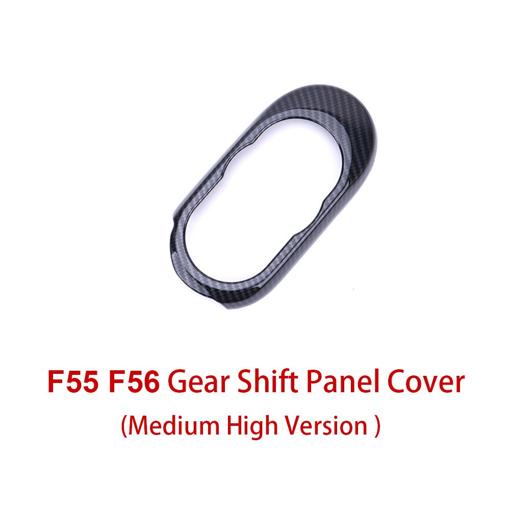 For MINI Cooper Hatchback F56 Whole Inner Carbon Fiber Texture Sticker Cover Handle Vent Console Panel Housing Case Accessories