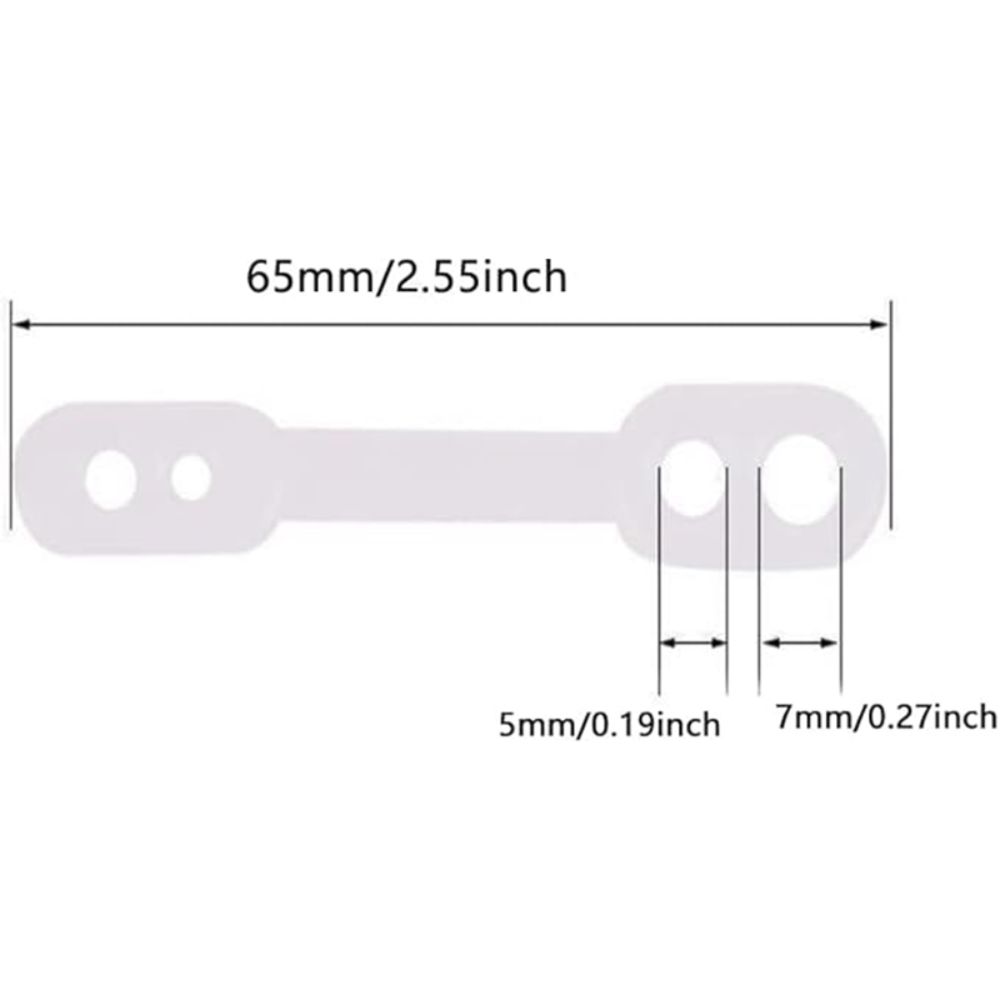 10 Stück Silikon Winddichte Klammern Doppelöffnung Design Wäscheleinen Verschlussklammern Kleideraufhängen