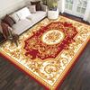 European Style Living Room Carpet Dirt Resistant and Easy To Maintain European Style Retro Carpet Household Bedroom Bedside Carpet