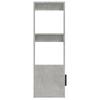 Sideboard Concrete Grey 80 x 30 x 90 cm Particleboard