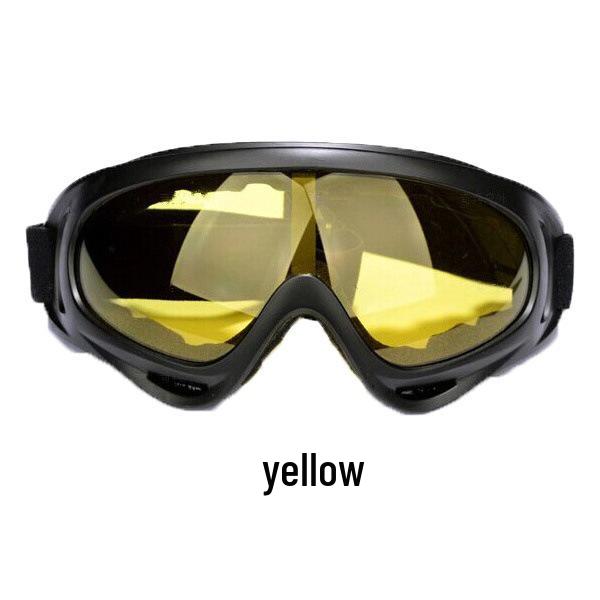 X400 Tactical Windproof Goggles for Cycling, Skiing, and Motorcycling - Military-Grade, Anti-Impact Protection.