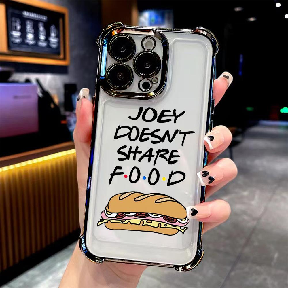 Friends Hot TV Show Plating Phone Case For Samsung A37 A57 A07 A36 A16 A06 A35 A55 A25 A26 A15 A54 A34 A24 A14 A05 A04 4G 5G