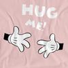 Disney Womens/Ladies Hug Me Mickey Mouse Valentine`s Day T-Shirt
