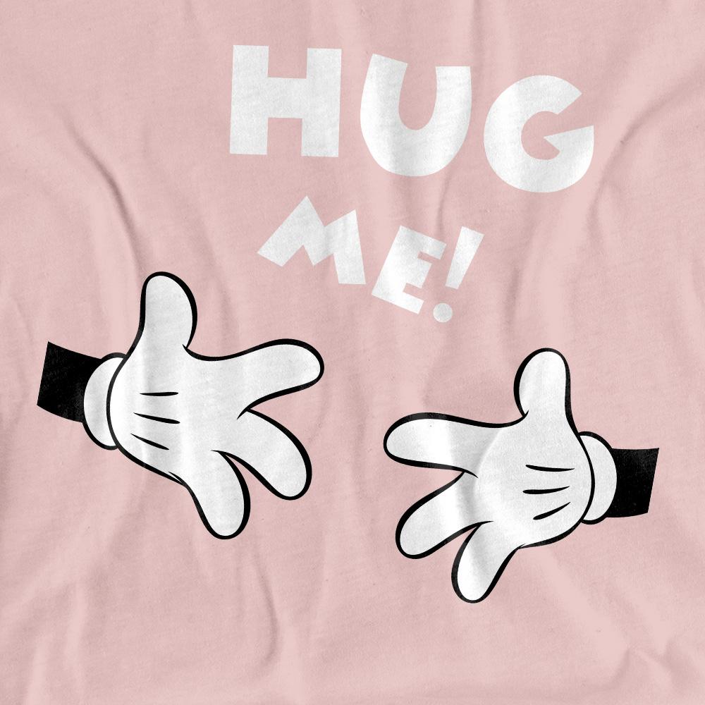 Disney Womens/Ladies Hug Me Mickey Mouse Valentine`s Day T-Shirt
