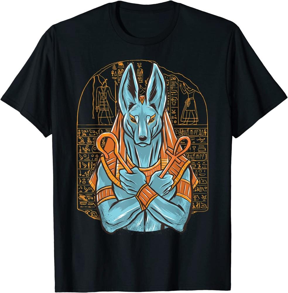 Anubis Egyptian God Ancient Egypt Anubis Design Great T-Shirt M