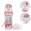 Skater Children's Stainless Steel Water Bottle 2way Direct Drinking 470ml Wandafuru PreCure Cup Drinking 430ml Child-Friendly Lightweight Type Girls T