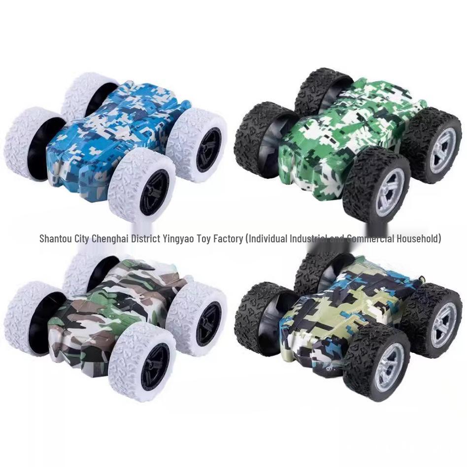 Hot-Selling Double-Sided Off-Road Stunt Car - Drop-Resistant Racing Toy for Boys