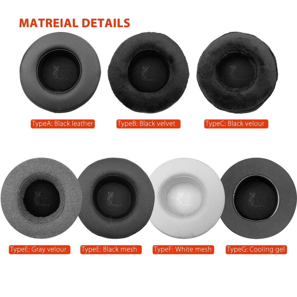 NullMini Replacement Earpads for Philips A5-PROI Headphones Ear Cushion Cooling Gel Headband