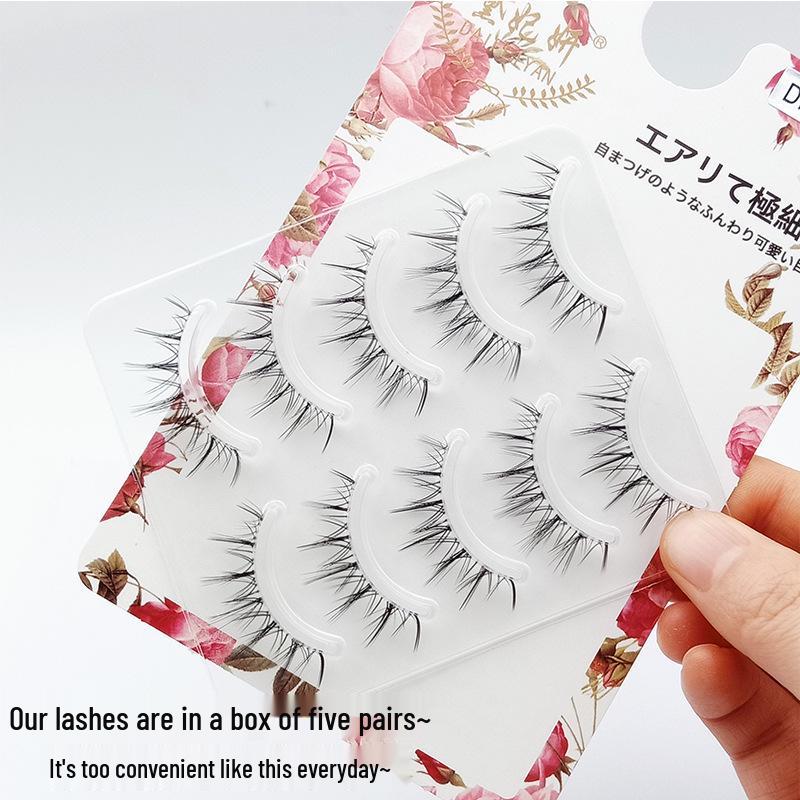 DFY-7 Transparent Soft Stem Comic A-Type Irregular Fairy Eyelashes