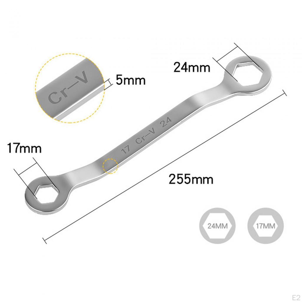Ölablassschraube Demontage Schlüssel Universal Arbeitssparend Stahl Handheld Professionell für Motorrad