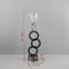Simple Geometric Circular Crystal Ball Candle Holder Decoration Ornament, Dining Table Center Candle Holder, Home Decoration