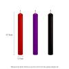 3PCS Drip Candles Sex Candles SET BDSM Adult Flirting Products SM Sex Toy For Couples Relaxation Low Temperature Candle