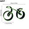 Modern Mini Bicycle Model for Desk 3D Minimalist Table Ornament Collectible Art Piece for Home Display