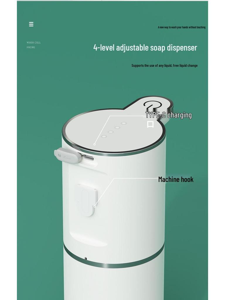 P18 Rechargeable Automatic Foam Soap Dispenser