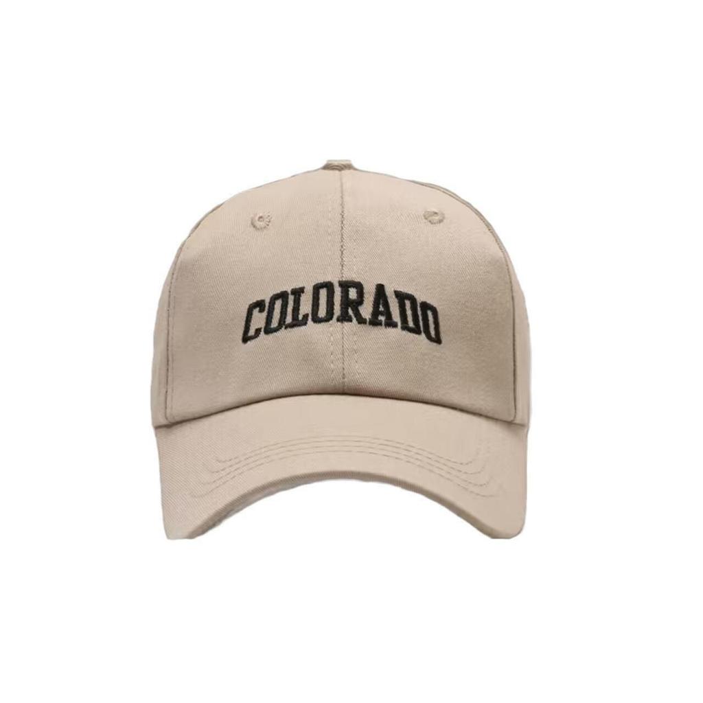 Vintage Washed Wide Brim Baseball Cap - Unisex American Style with Trendy Embroidery
