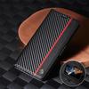 Note20 Ultra Carbon Fiber Magnetic Case for Samsung Galaxy Note 20 Ultra Etui Samsung Note 20Ultra Soft Leather Flip Phone Funda