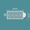 New Pattern Fondant Cake Mesh Stamps Stencils Embossing for Decorating Tool Plastic Spray Mold Wedding Suger Chocolate Painting