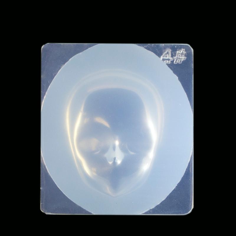 Menschliches Gesicht 3D Puppe Epoxidharz Form Aromatherapie Gips Silikonform DIY Bastelartikel Ornamente Dekoration Gießwerkzeuge